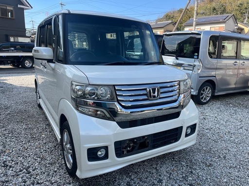 綺麗❗検8年7月✨走行7万km台✨29年後期NBOX！GLパッケージ✨