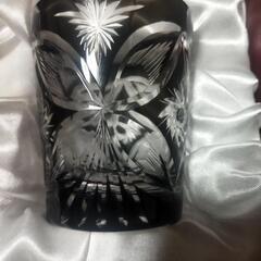 切子グラス My Glass　蝶　箱入り1個

の画像