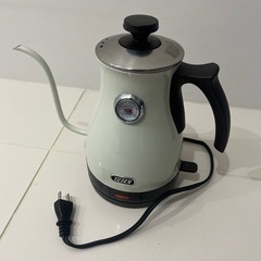 【取引中】Toffy 温度計付き電気ケトル　ホワイト