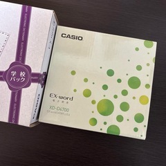 CASIO EX-word XD-D4700 電子辞書　学校パック　高校生モデルの画像