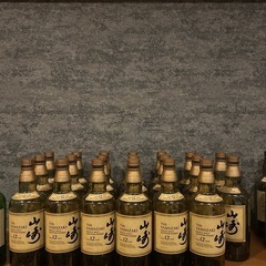 山崎　白州　BAR JAPAN whiskyウイスキー　空き瓶の画像