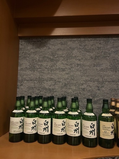 山崎　白州　BAR JAPAN whiskyウイスキー　空き瓶