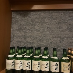 山崎　白州　BAR JAPAN whiskyウイスキー　空き瓶の画像