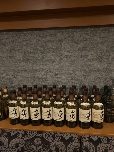 山崎　白州　BAR JAPAN whiskyウイスキー　空き瓶
