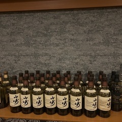 山崎　白州　BAR JAPAN whiskyウイスキー　空き瓶の画像