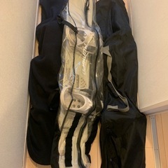 スノーボード板ビンディング付き3枚セット！カバーおまけ付きの画像