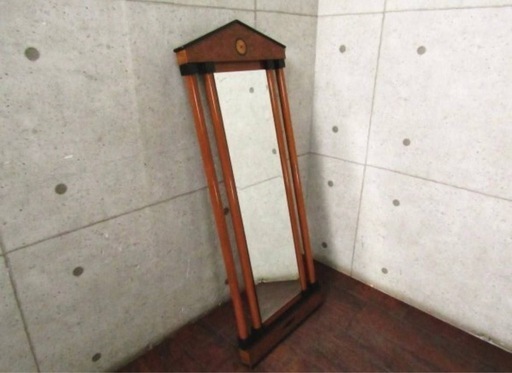 定価50万円‼️  イタリア最高級/姿見/ミラー/象嵌加工 
