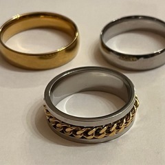 男性用　指輪3個　の画像