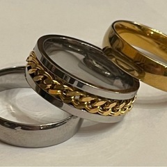 男性用　指輪3個　の画像
