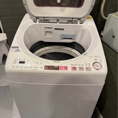 SHARP全自動洗濯機　美品8kgの画像