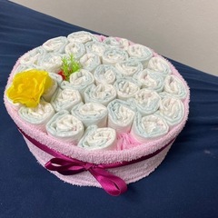 (お譲りします)(お譲り者決まりました)オムツケーキ
