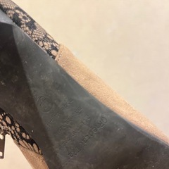 レース柄ショートブーツの画像