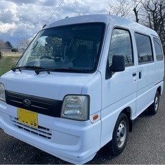 車検8年1月10日迄21年式スバルサンバーバンAT 2WD…