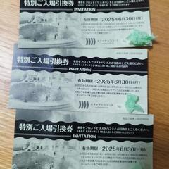 ユネッサン　特別入場券