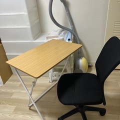 机　0円　椅子0円