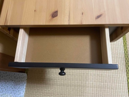IKEA ARKELSTORP（アルケルストルプ）　バタフライテーブル　折りたたみテーブル　引き出し有