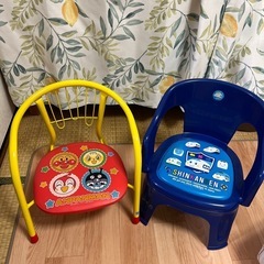 アンパンマン＆新幹線！キッズチェア　子供用椅子　