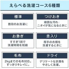 洗濯機【配達無料お届け設置出来ます💫都内近郊🚚】2022年新品購入品✨高品質モデル✨除菌クリーニング済✨極美品✨他にも冷蔵庫.洗濯機.電子レンジ.オーブン電子レンジ.炊飯器.テーブル&椅子.机&チェアー.ベット&マットレス.ドレッサーなど多種多様な美品が有ります✨お気軽にお問い合わせ下さい💫 の画像