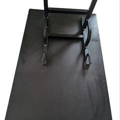 ★特価★筋トレ！STEADY　懸垂バー　＋　エクササイズマットの画像