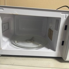 山善 YAMAZEN 電子レンジ YRB-177(W) 2019年製の画像