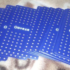 【まだ受付中】非売品&未使用品 田中貴金属 トランプ 2セット 早い者勝ちです✨✨の画像