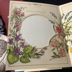 フォトアルバム　写真アルバム　ヴィクトリアン　ワイルドフラワー　ボタニカルの画像