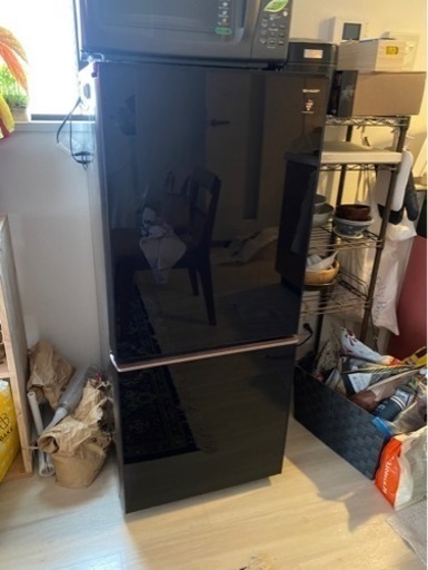 シャープ 冷蔵庫 SJ-GD14D-W プラズマクラスター冷蔵庫