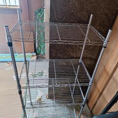 鉄 収納家具　スチールラックの画像