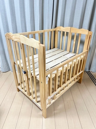 大和屋 パタン 折りたたみ ミニベビーベッド ナチュラル ② Amazon.co.jp: yamatoya パタンII折りたたみミニベビーベッド 