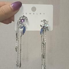 ピアス　4点セット　蝶、月