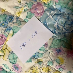 未使用　
キルティング布団の画像