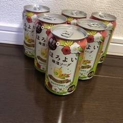 ほろよい　梅ソーダ　　6本