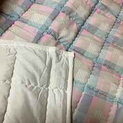 未使用　薄手かぶり布団　の画像