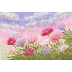 彩真和紙ちぎり絵教室●体験無料●