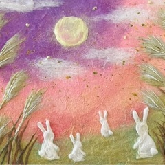彩真和紙ちぎり絵教室●体験無料●の画像