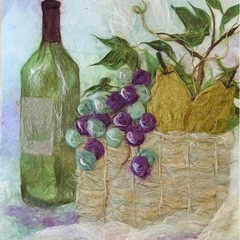 彩真和紙ちぎり絵教室●体験無料●の画像