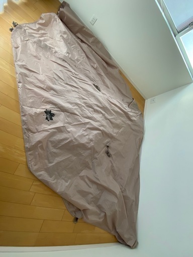 ロゴス Tradcanvas Tepee&タープ350マットとシート付き