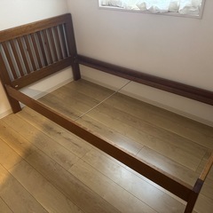宮城で新生活する方へ🙌セミダブルベット フレームのみの画像