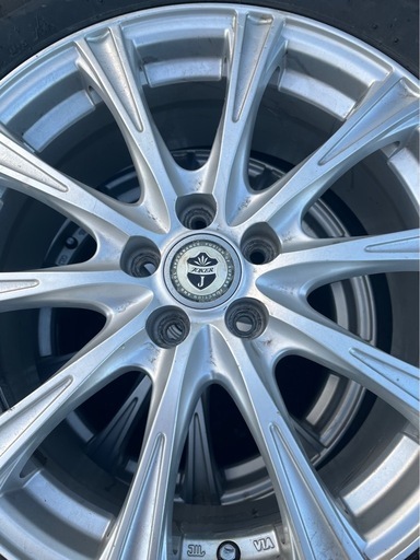 アルミタイヤセット　4本　アルミホイールJOKER タイヤ　ブリヂストン225／60R／17 99Q