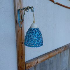 軒先に吊るすランプ　の画像