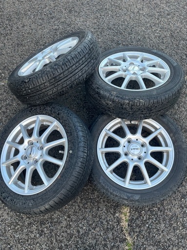 タイヤ・ホイール yyyuchi 155/65R14タイヤホイールセット