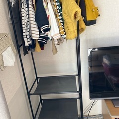 衣装がけ3段