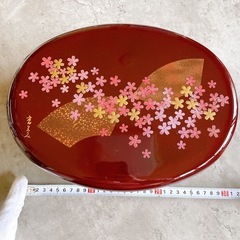 重箱　2段　オードブル　桜柄の画像