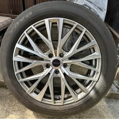 19×8.0J 5-114.3 INSET45 マルカ MID アルバトロス 4本セット19インチ 5穴　225/55-19の画像