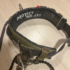 ※腰道具セット一式！  ベルトの前は擦れていますが問題なく使用で...
