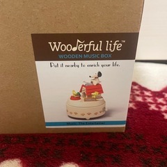 SNOOPY オルゴールの画像