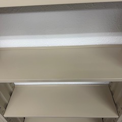 スチールラック 書架 本棚 高さ180cm クールラック大 CoolRack アイボリー 東洋事務器工業 その②の画像