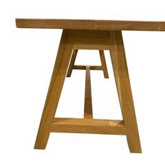 【決まりました】★【美品】ウニコ ダイニングテーブルベンチセット ELEMT　ダイニングテーブルの画像