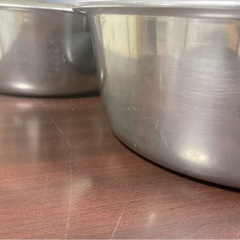 洗い桶 ステンレス 丸型  たらいの画像