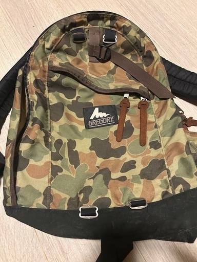 美品2008年モデル GREGORY DAY PACK 22L WW2 迷彩アメリカ軍生産終了廃盤 希少 旧タグ アメリカ製米国製